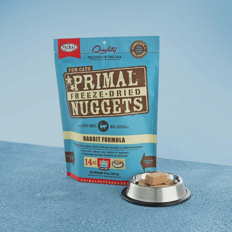 PRIMAL Cat FD Rabbit 14 oz OOD