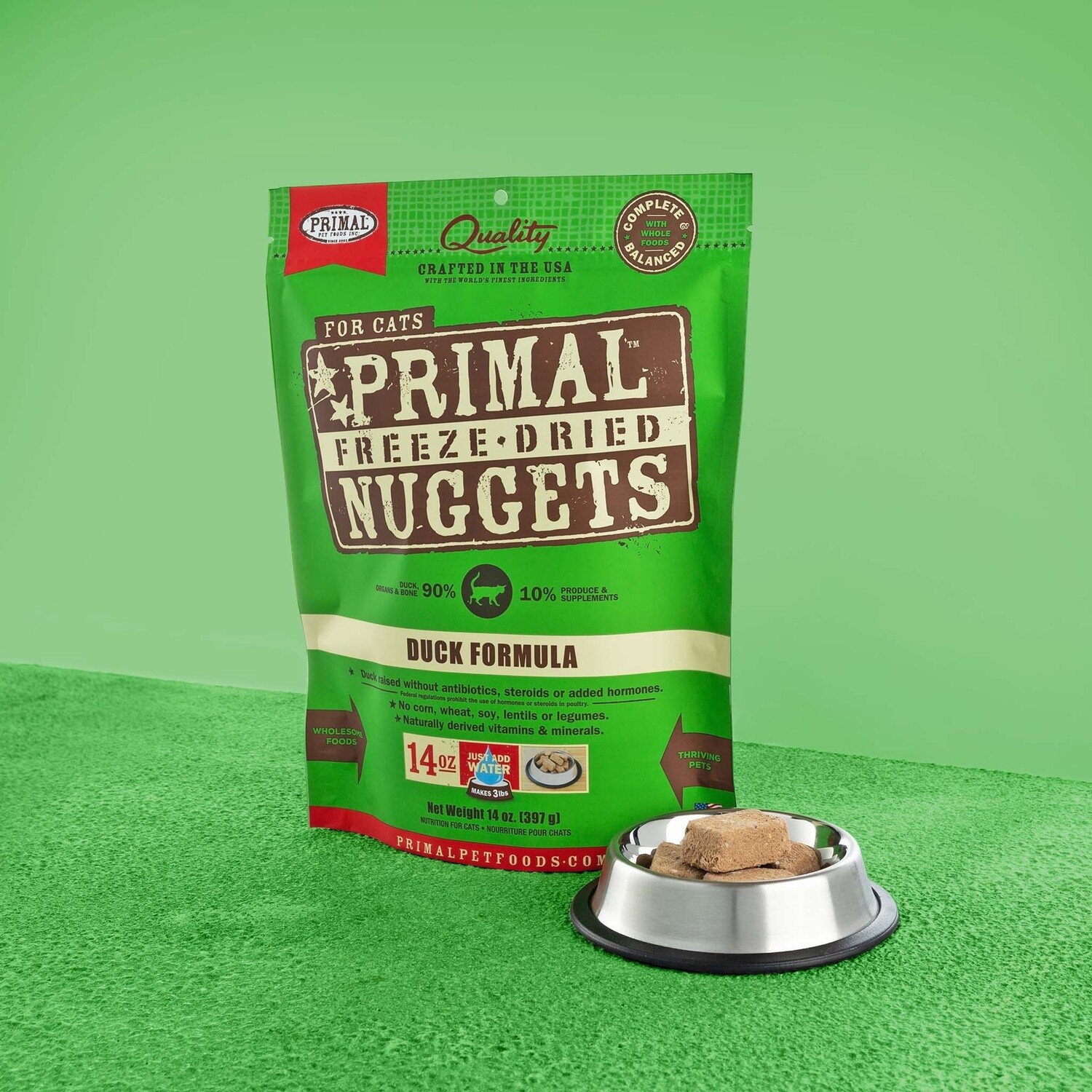 PRIMAL Cat FD Duck 14 oz OOD
