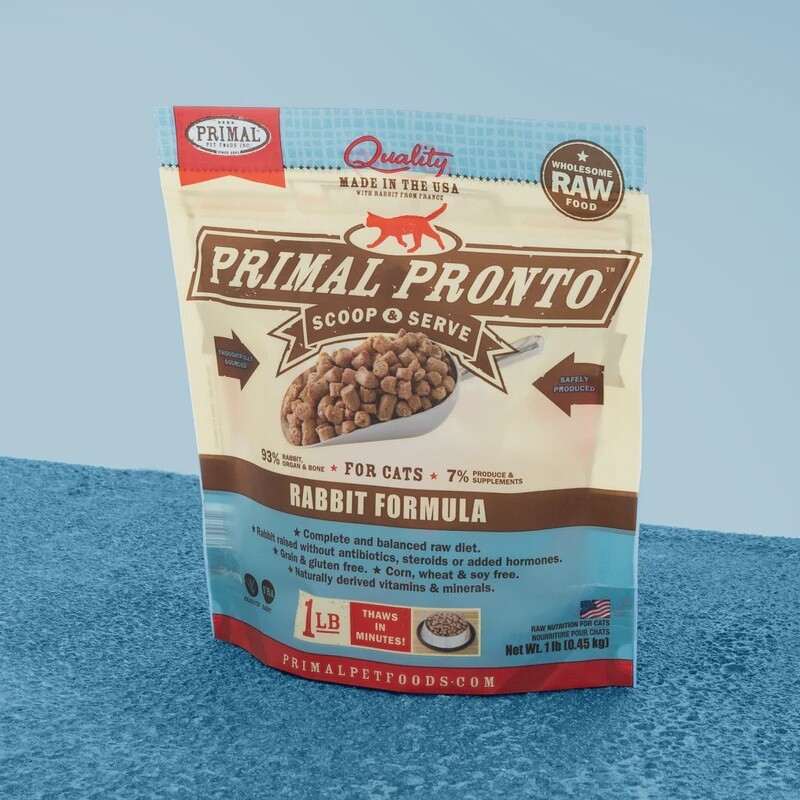 PRIMAL Cat Pronto Rabbit 01 lb