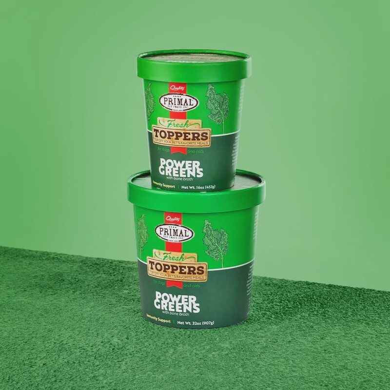 PRIMAL Fresh Topper Power Greens 16 oz
