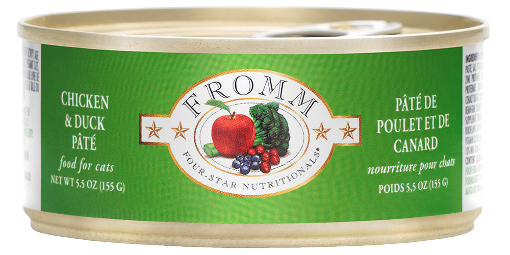 FROMM Cat 4 Star Chicken Duck Pate 05.5 oz
