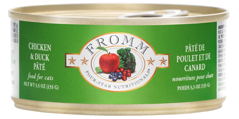 FROMM Cat 4 Star Chicken Duck Pate 05.5 oz