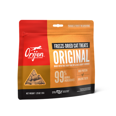 ORIJEN Cat FD Treats Original 01.25 oz