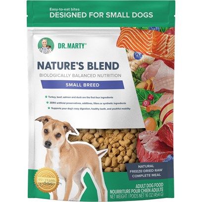 6-oz Dr. Marty Nature's Blend Small Breed Freeze Dried Raw Dog Food