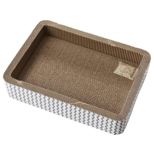 Spot Cat Scratcher W/Catnip 17 in Bed Spot Cat Scratcher W/Catnip 17 in Bed