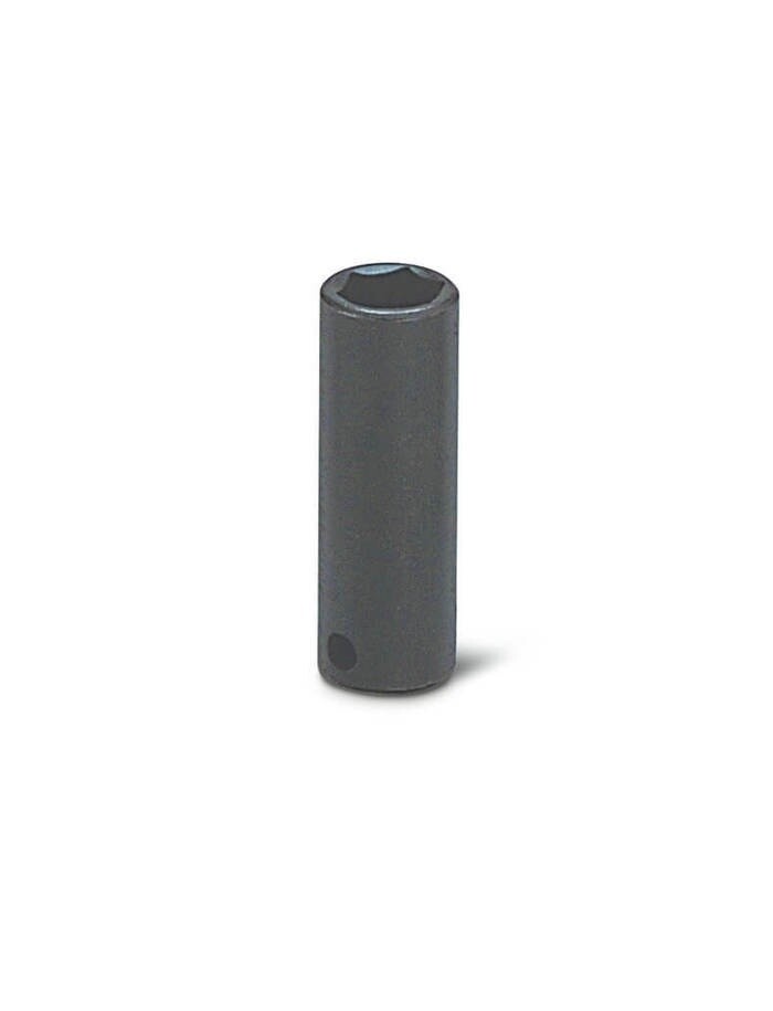 1/2&quot; Drive Impact Socket, Deep, SAE, 6 Point, Size: 3/8&quot;