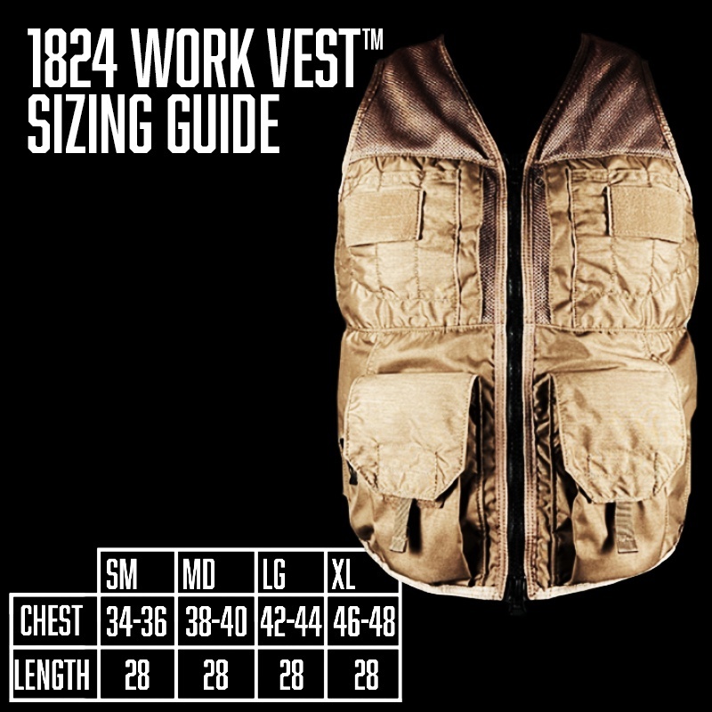 1824 Work Vest™ (Full Mesh Back)