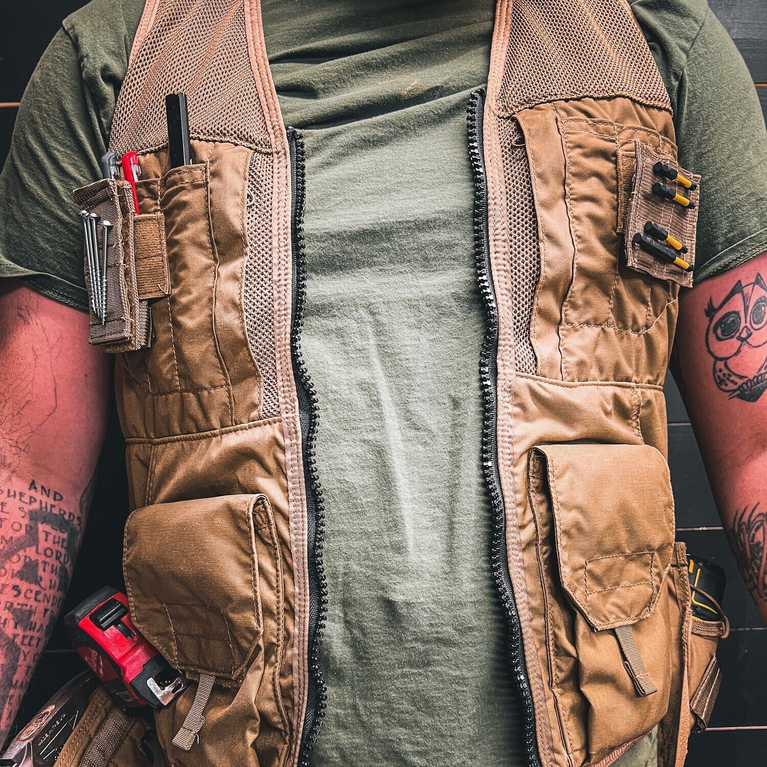 1824 Work Vest™ (Full Mesh Back) 1824 Work Vest™ (Full Mesh Back)