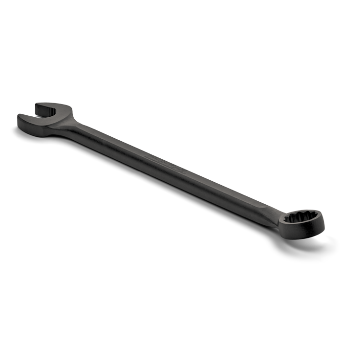 Combination Wrench, SAE, WRIGHTGRIP® 2.0, 12 Point, Black Industrial Finish, Size: 1/4&quot;