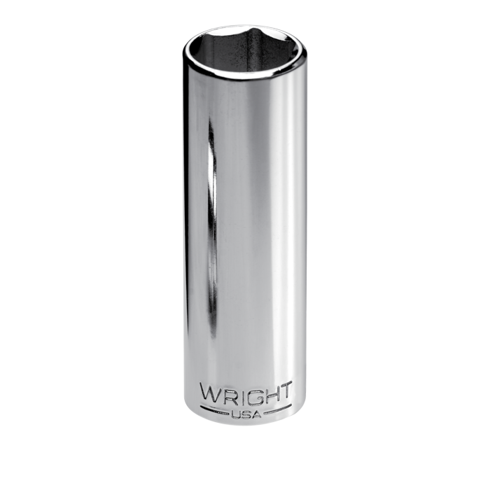 1/4&quot; Drive, Deep Hand Socket, SAE, 6 Point