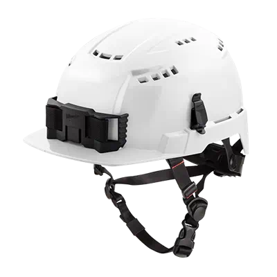 Front Brim Safety Helmet (USA) - Type 2, Classification: Class C, Vented, Color: White