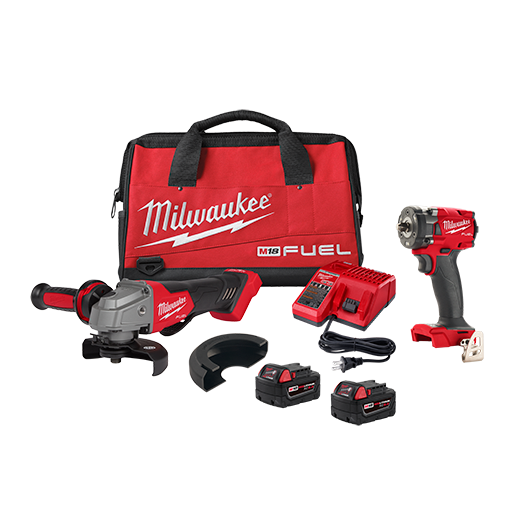 M18 FUEL™ Compact Impact Wrench and Grinder 2-Tool Combo Kit 2991-22