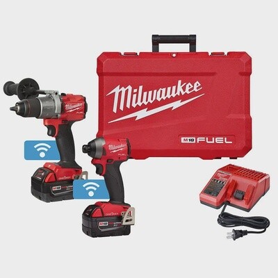 M18 FUEL™ 2-Tool Hammer Drill &amp; Impact Driver w/ ONE-KEY™ Combo Kit 2996-22