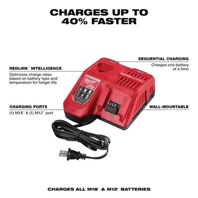 M18™ &amp; M12™ Rapid Charger 48-59-1808