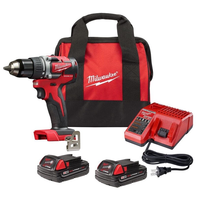 M18 Compact Brushless 1/2&quot; Drill Driver Kit 2801-22CT