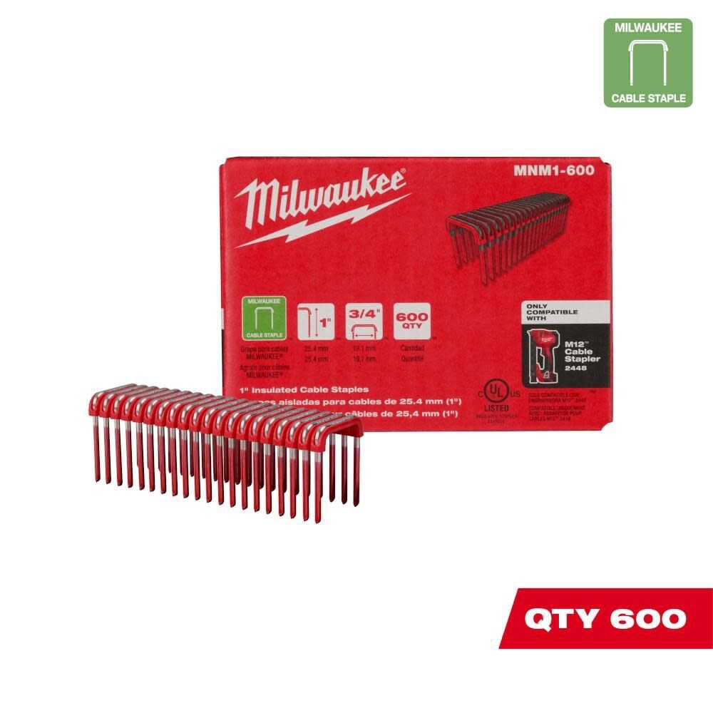 1&quot; Insulated Cable Staples MNM1-600