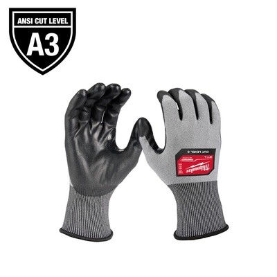 Cut Level 3 High Dexterity Polyurethane Dipped Gloves