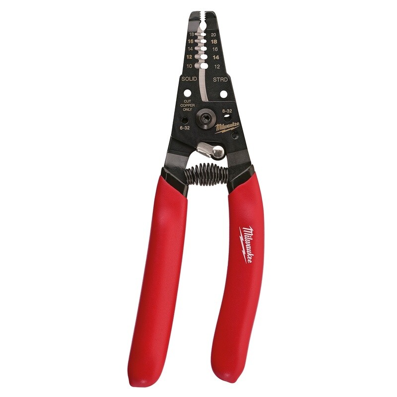 7-1/8&quot; Wire Stripper/Cutter for Solid &amp; Stranded Wire 48-22-6109