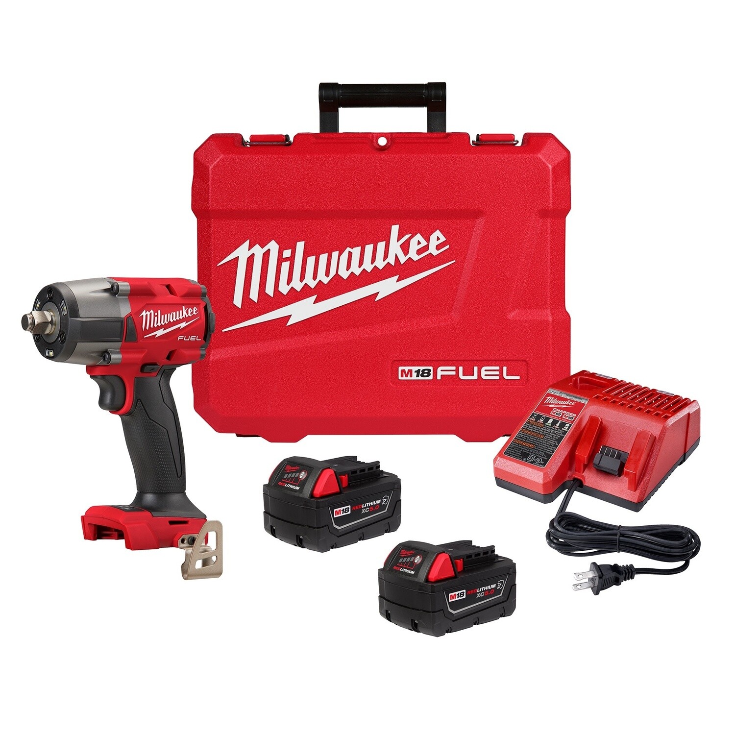 M18 FUEL™ 1/2 &quot; Mid-Torque Impact Wrench w/ Friction Ring Kit 2962-22R