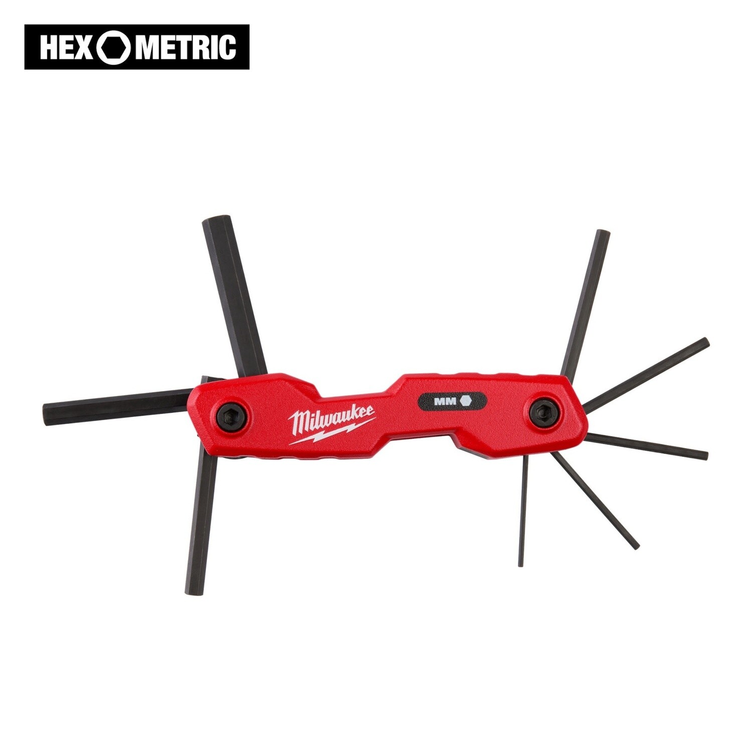 8-Key Folding Hex Key Set - Metric 48-22-2182