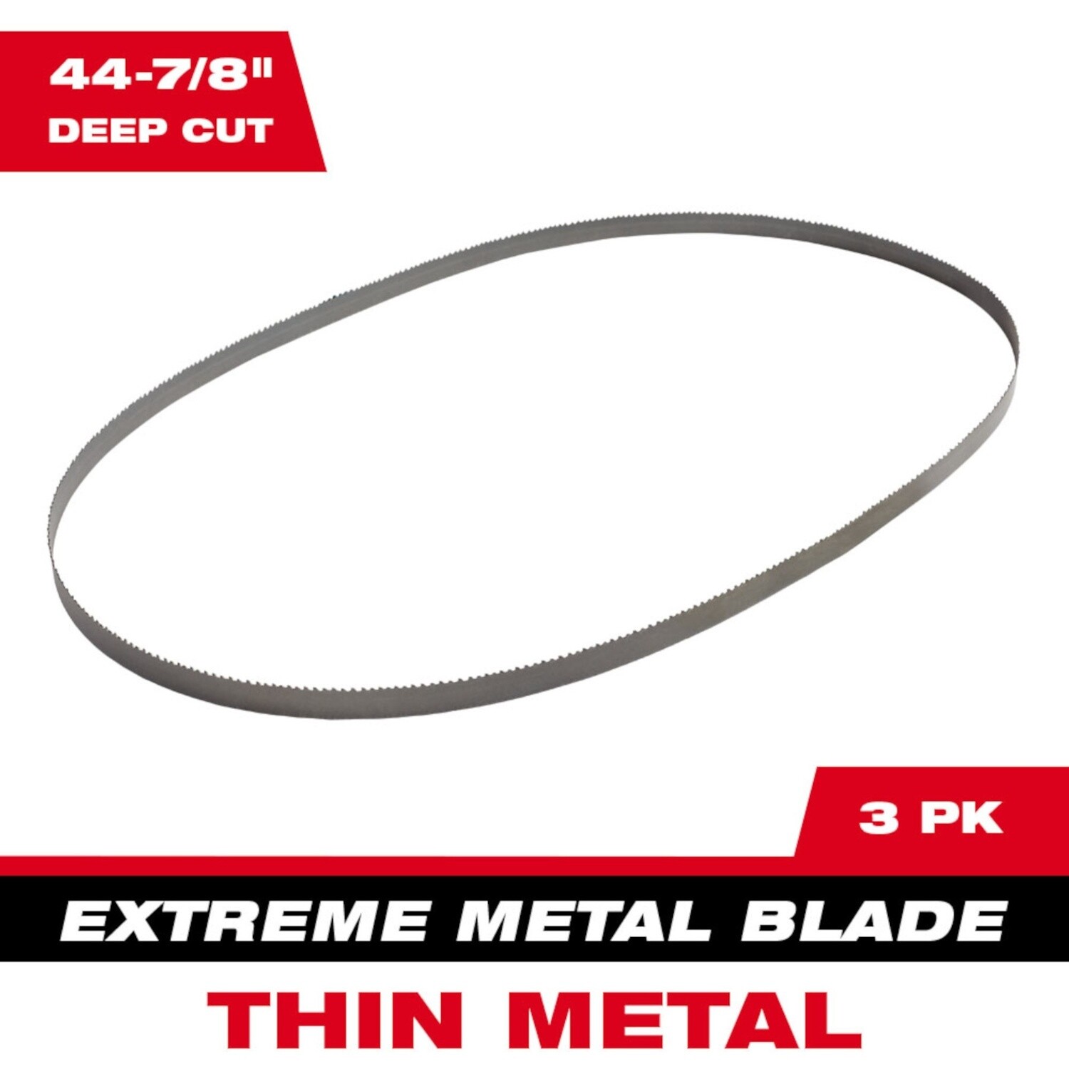 Extreme Thin Metal 12/14 TPI Band Saw Blades 3PK - Deep Cut 48-39-0611