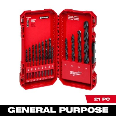 THUNDERBOLT® Black Oxide Drill Bit Set - 21PC 48-89-2801