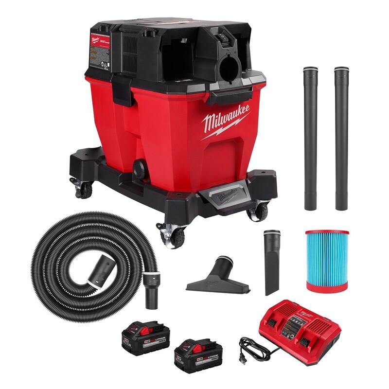 M18 FUEL™ 9 Gallon Dual-Battery Wet/Dry Vacuum Kit 0920-22HD