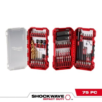 SHOCKWAVE Impact Duty™ Drill, Drive &amp; Fasten Set – 75PC 48-32-4098