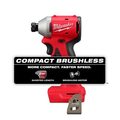 M18™ Compact Brushless 1/4" Hex Impact Driver Tool Only 3650-20