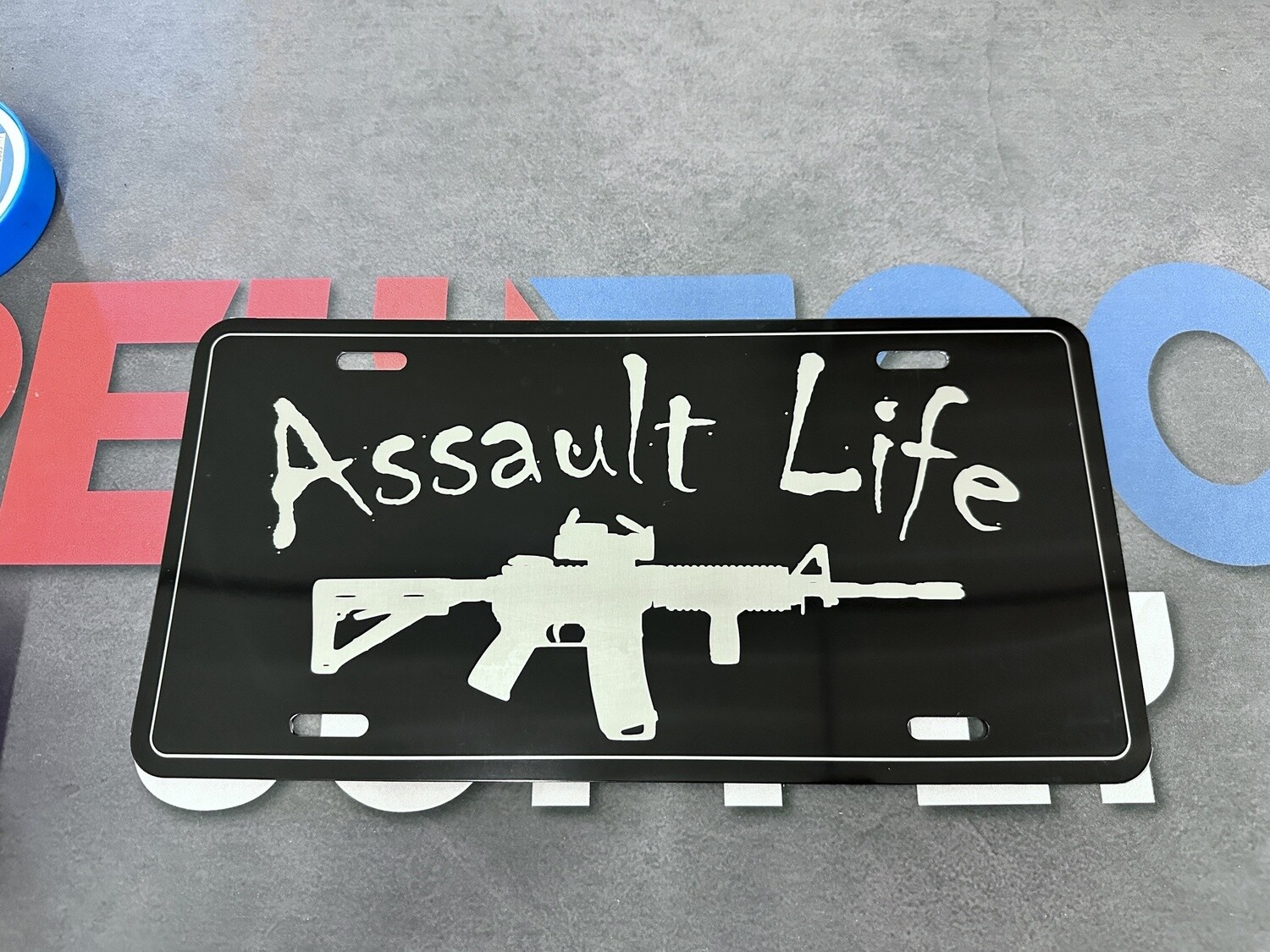 Custom License Plate