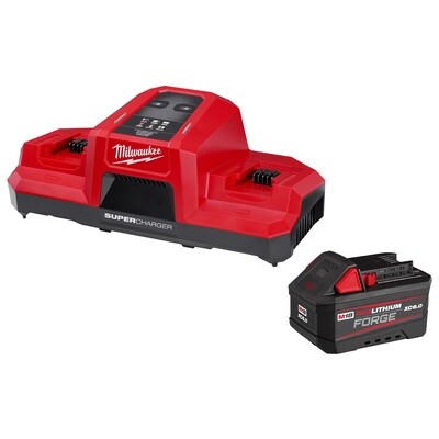 M18 Forge XC 6.0 &amp; Dual Super Charger Starter Kit 48-59-1861