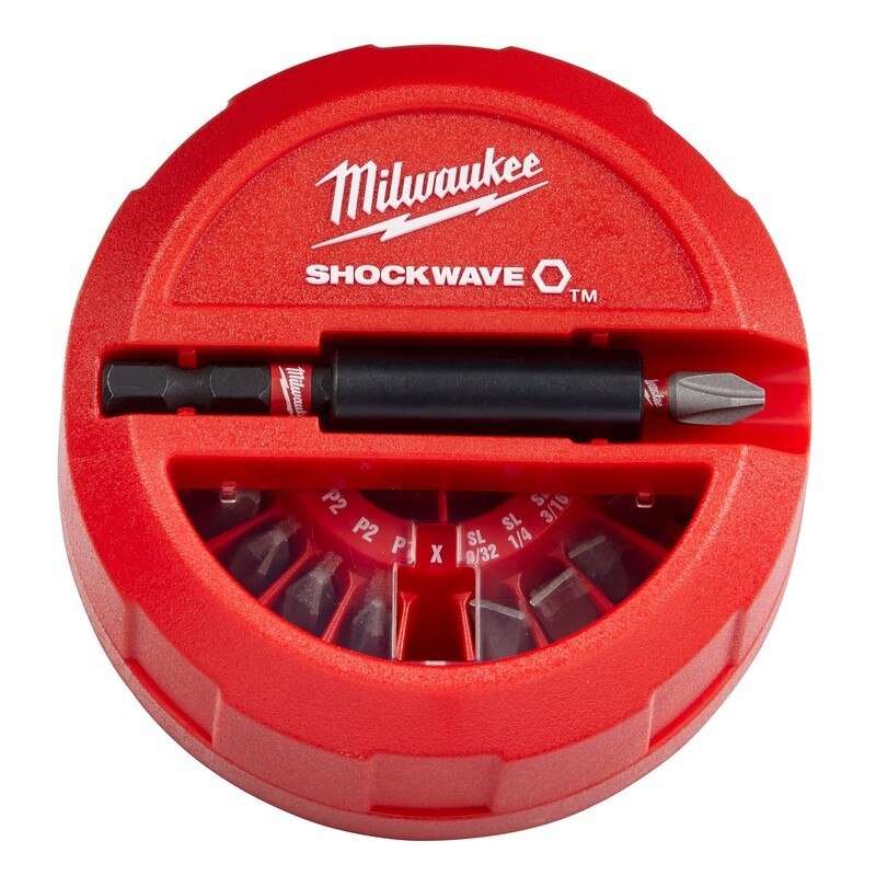 SHOCKWAVE 22PC IMPACT DRIVER BIT PUCK (PDQ) 48-32-4012