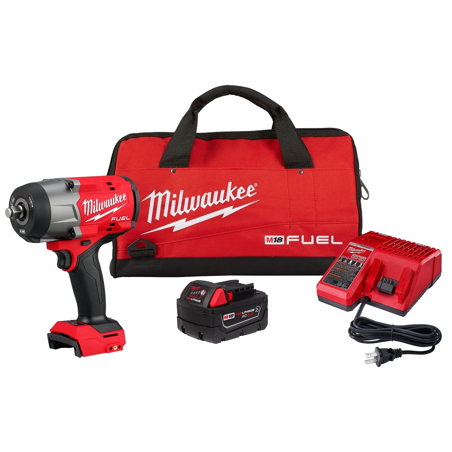 M18 FUEL™ 1/2&quot; High Torque Impact Wrench w/ Friction Ring Kit 2967-21B