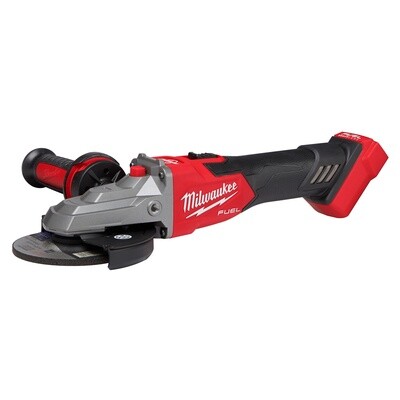 M18 FUEL™ 5&quot; Flathead Braking Grinder, Slide Switch Lock-On Tool Only 2887-20