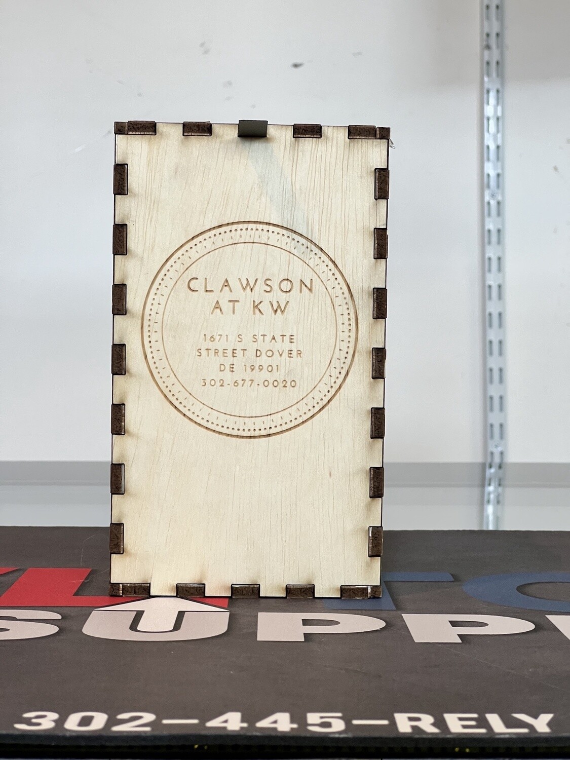 Clawson engraved Yeti and Gift Box