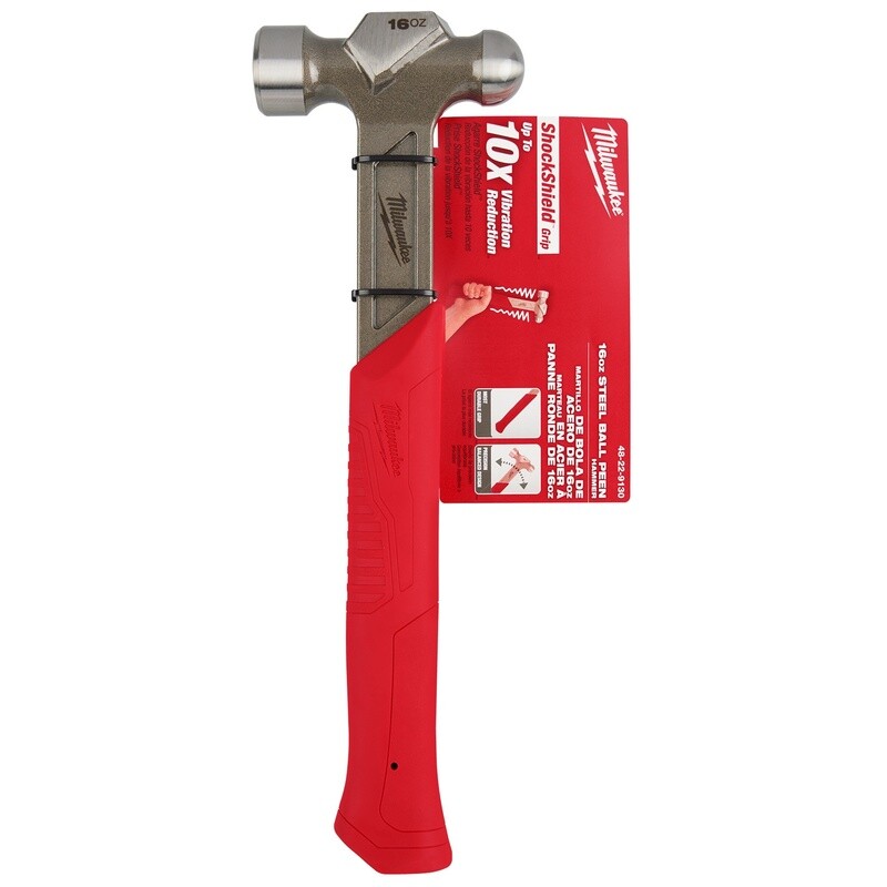16oz Steel Ball Peen Hammer 48-22-9130