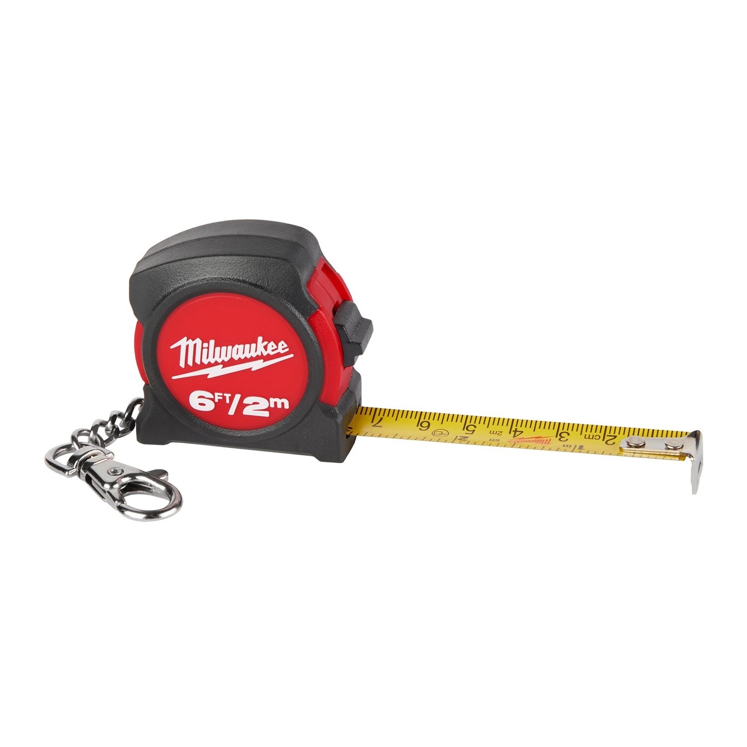 Milwaukee 6ft / 2m Keychain Tape Measure 48-22-5506