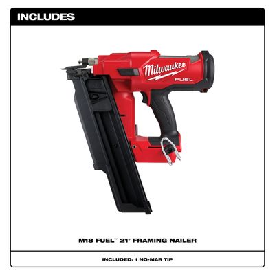 M18 FUEL™ 21 Degree Framing Nailer Tool Only 2744-20