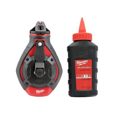 100&#39; Bold Line Kit w/ Red Chalk 48-22-3986