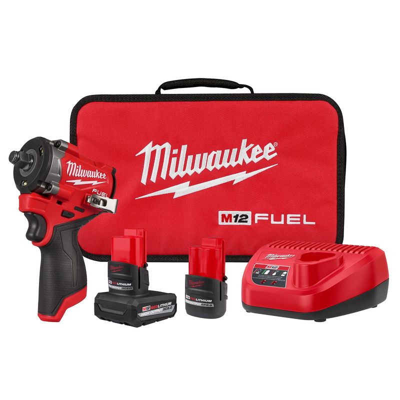 M12 FUEL™ Stubby 1/2&quot; Impact Wrench Kit 2563-22