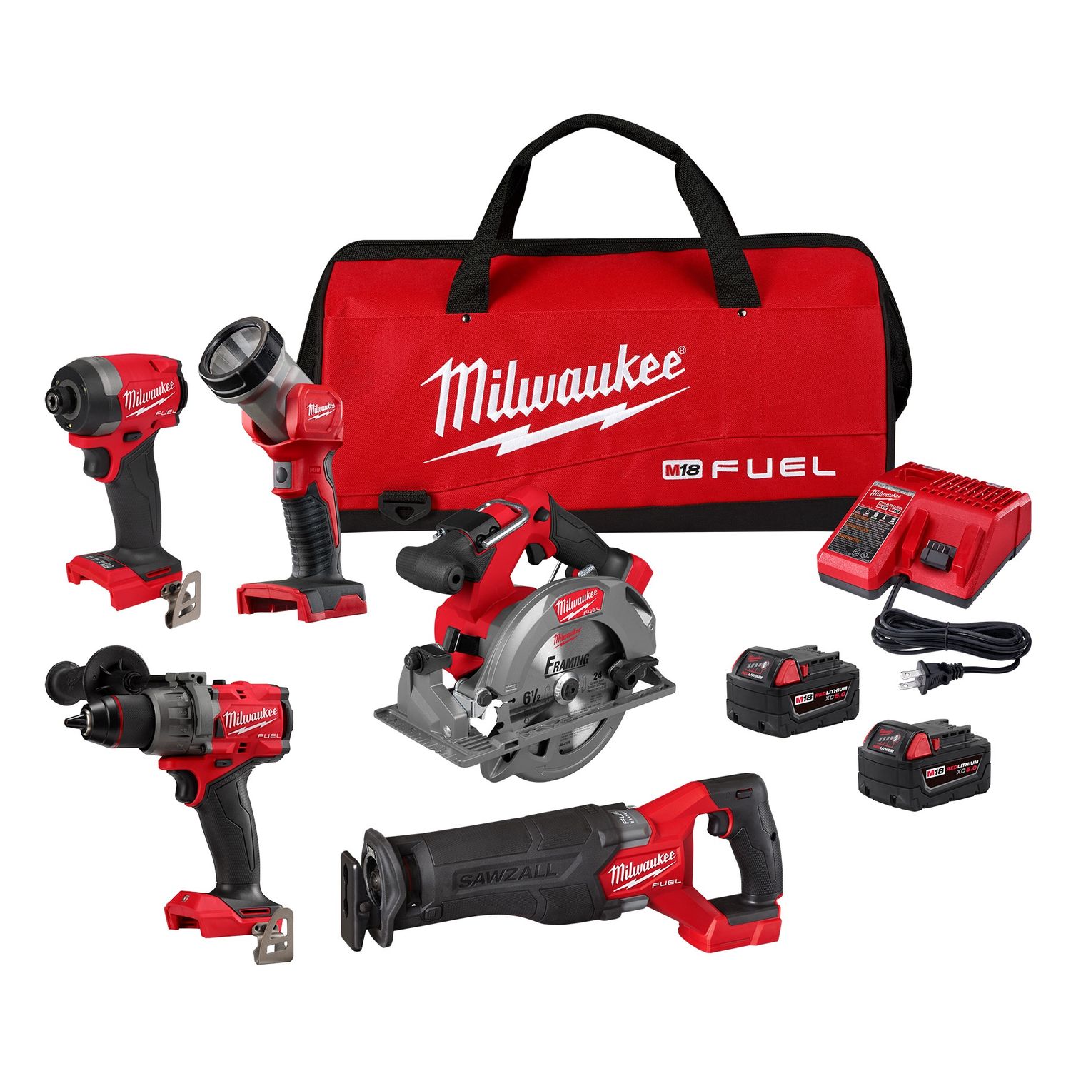 M18 FUEL™ 5-Tool Combo Kit 3697-25