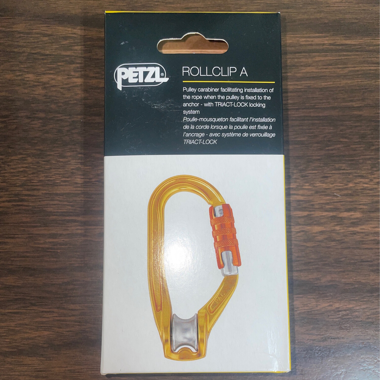 Poulie-mousqueton Petzl Rollclip A