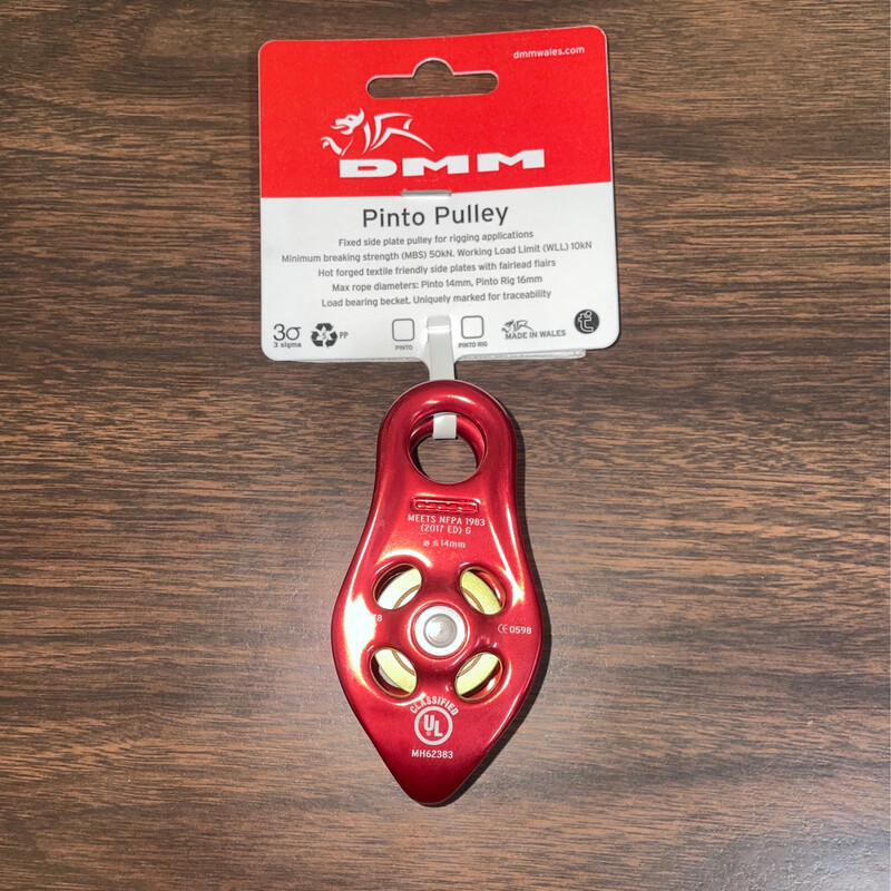 DMM Pinto Pulley Red