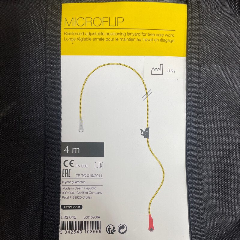 Petzl Microflip Lanyard 4m