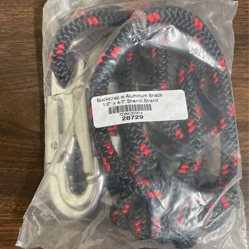 Sherr Buckstrap 1/2 X 4-7 Snap