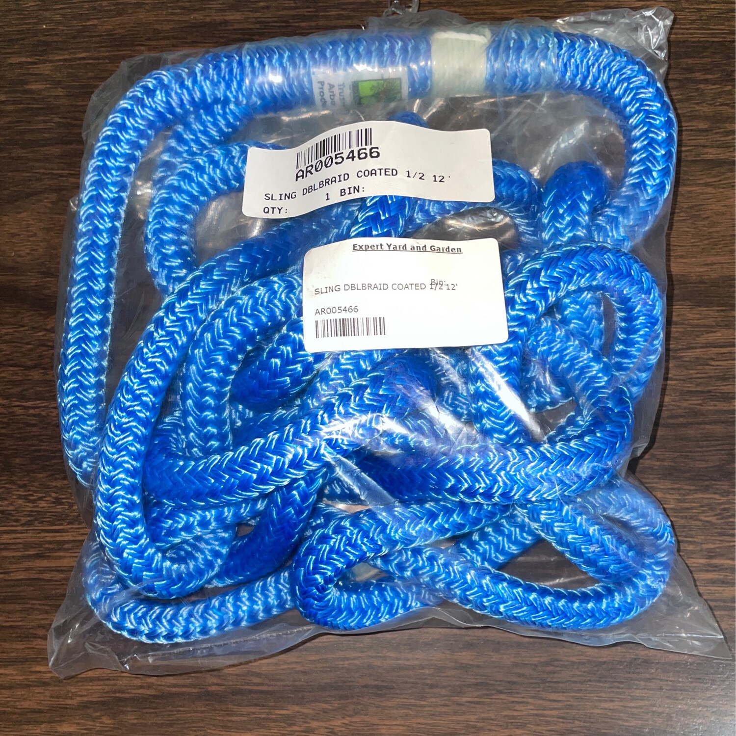 Sling Dblbraid Coated 1/2 12’