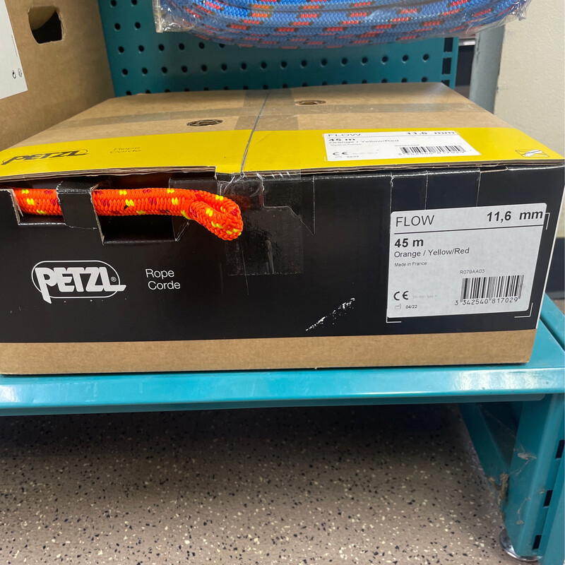 Petzl Rope Flow 11.6 Mm Orange 45m