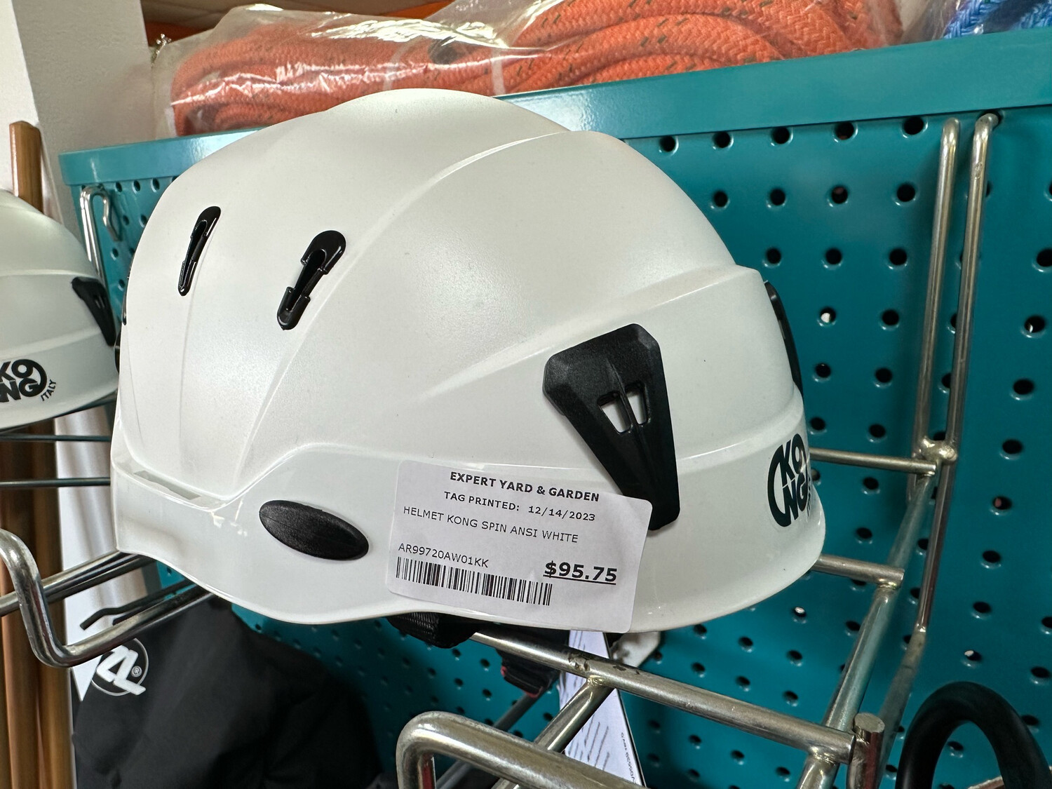Kong Spin Helmet White