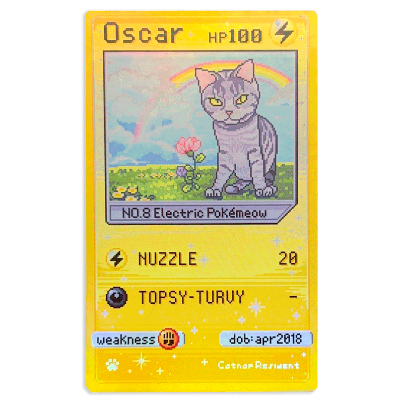 Oscar Card - Holographic