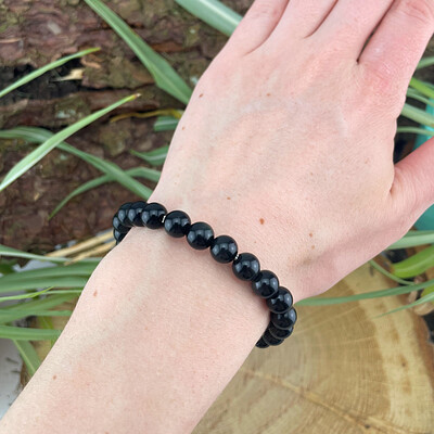 Obsidian Armband, der Stein bei Energieblockaden Obsidian Armband, der Stein bei Energieblockaden